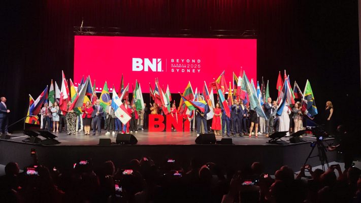 Phạm Tiến Dũng tại BNI GLOBAL 2025 Sydney.